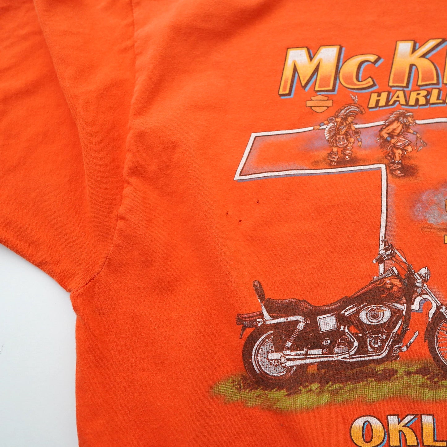 00s HARLEY DAVIDSON print tee