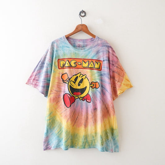 PAC MAN tie dye tee