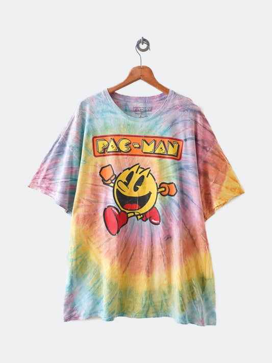 PAC MAN tie dye tee