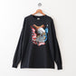 80s HARLEY DAVIDSON animal long tee