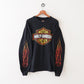 90s HARLEY DAVIDSON print long tee