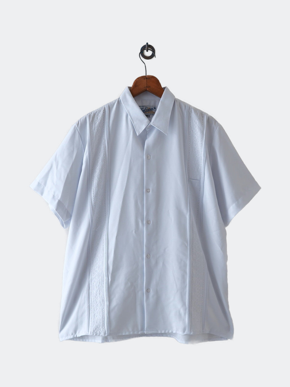 vertical embroidery shirt