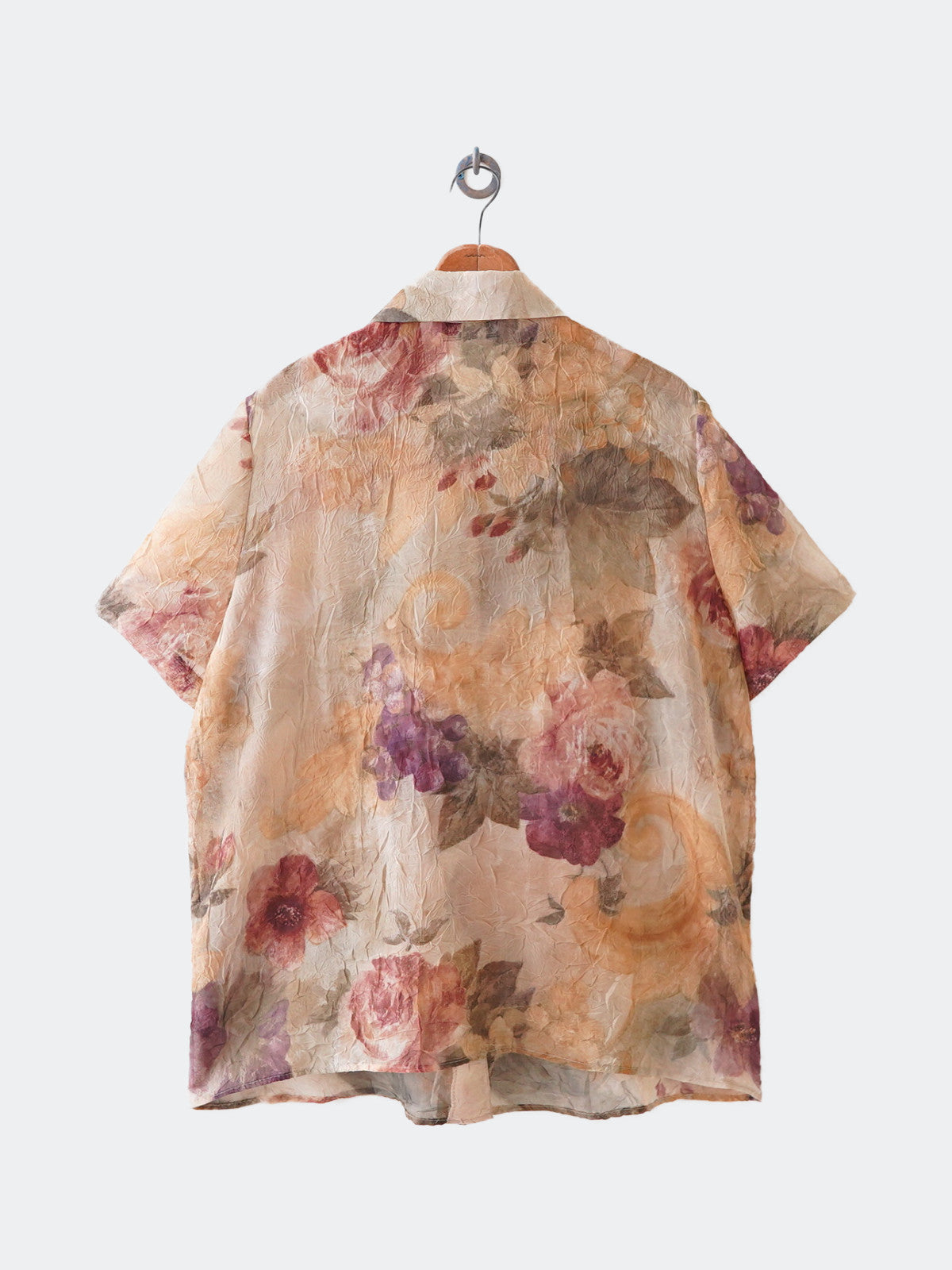 transparent flower shirt