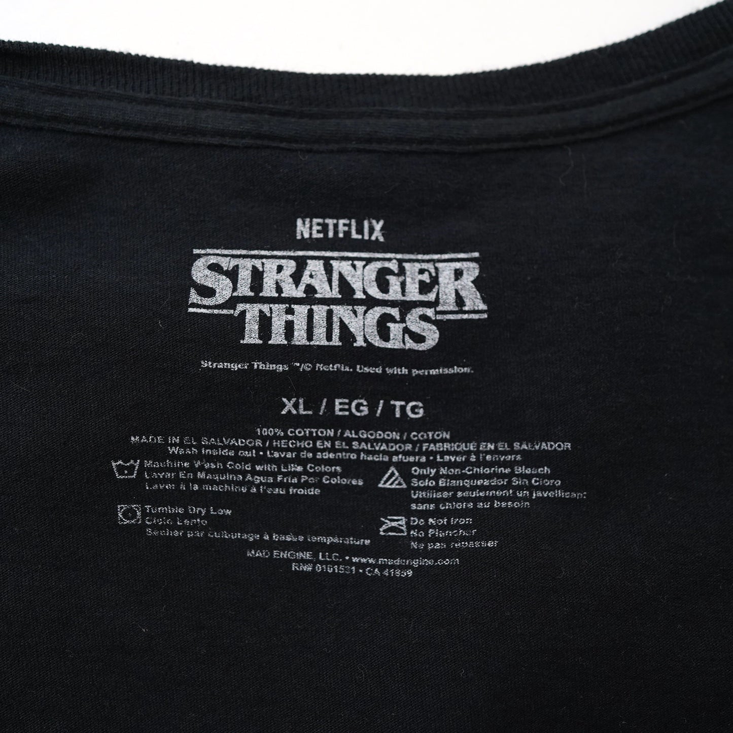 STRANGER THINGS print tee