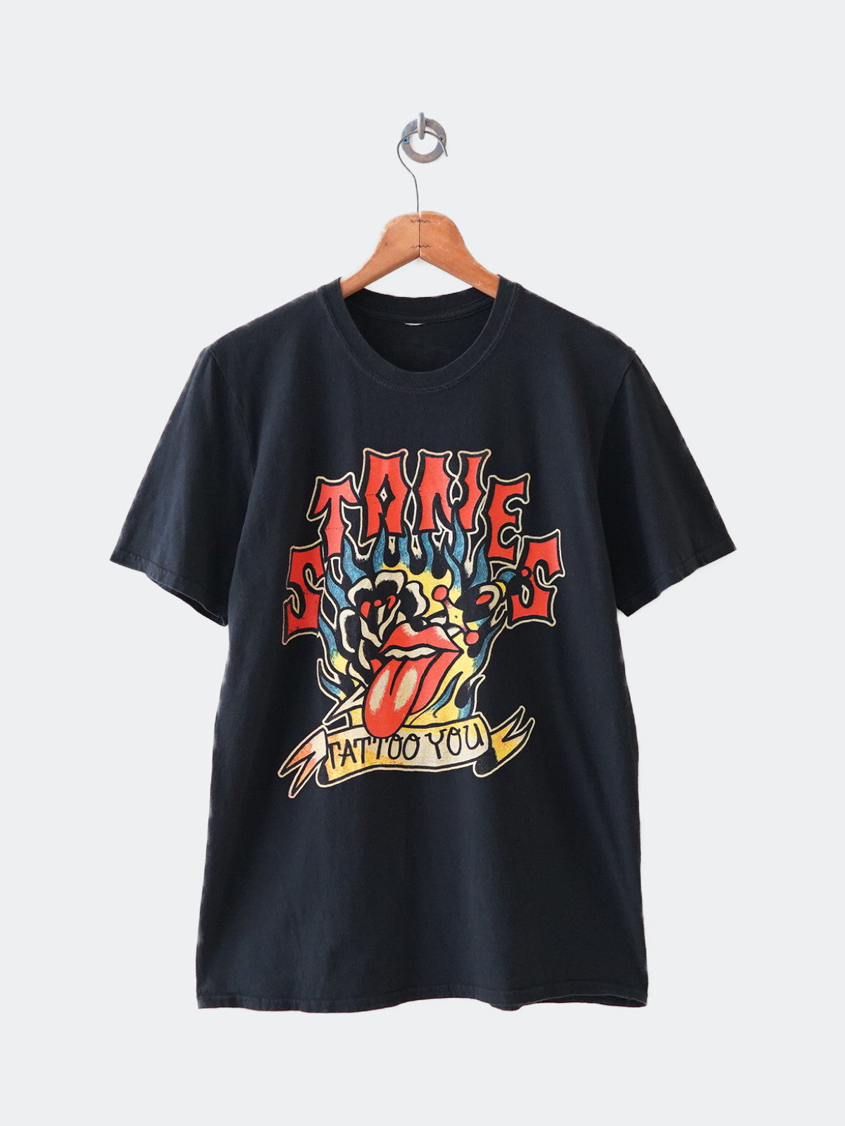 the Rolling Stones tattoo tee