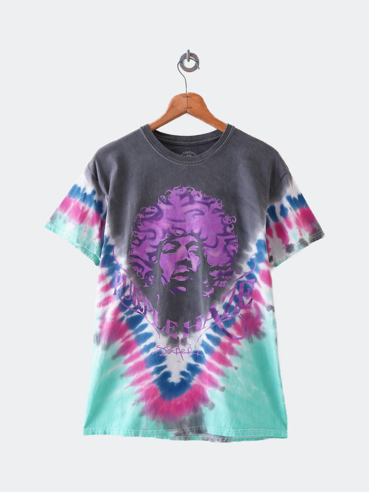 【US規格】希少 AUTHENTIC HENDRIX Tシャツ 総柄 XL US規格】希少 AUTHENTIC HENDRIX Tシャツ 総柄 XL US規格】希少