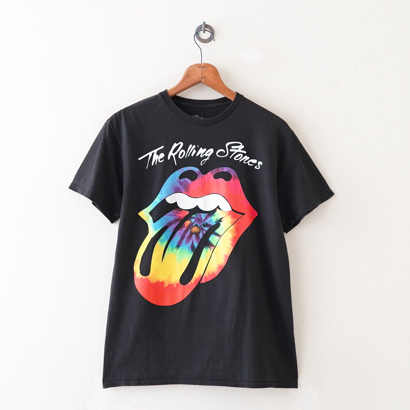 the Rolling Stones print tee