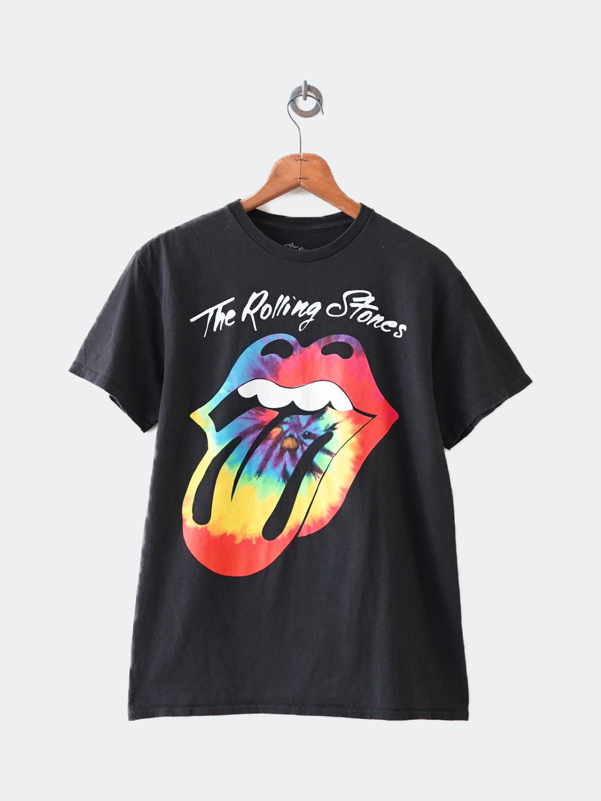the Rolling Stones print tee