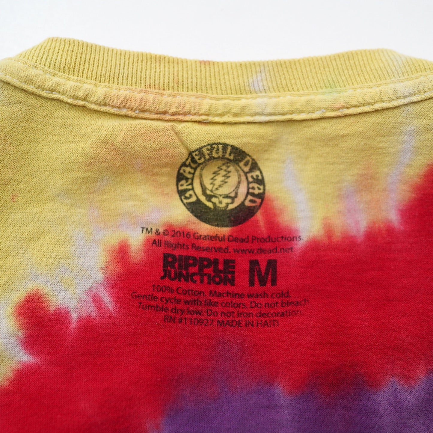 Grateful Dead tie dye tee