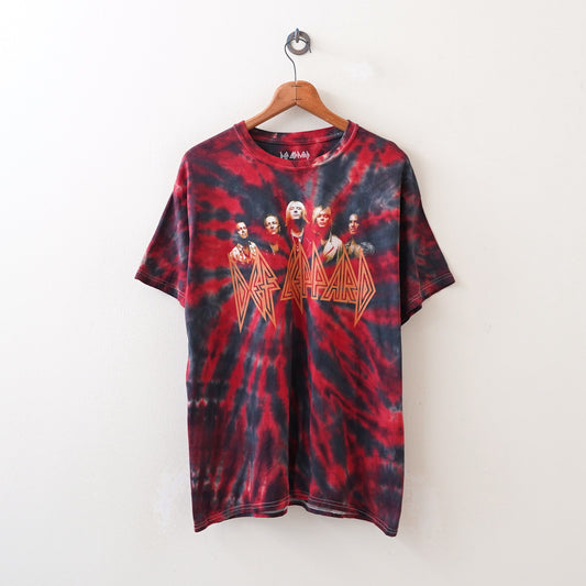 Def Leppard tie dye tee