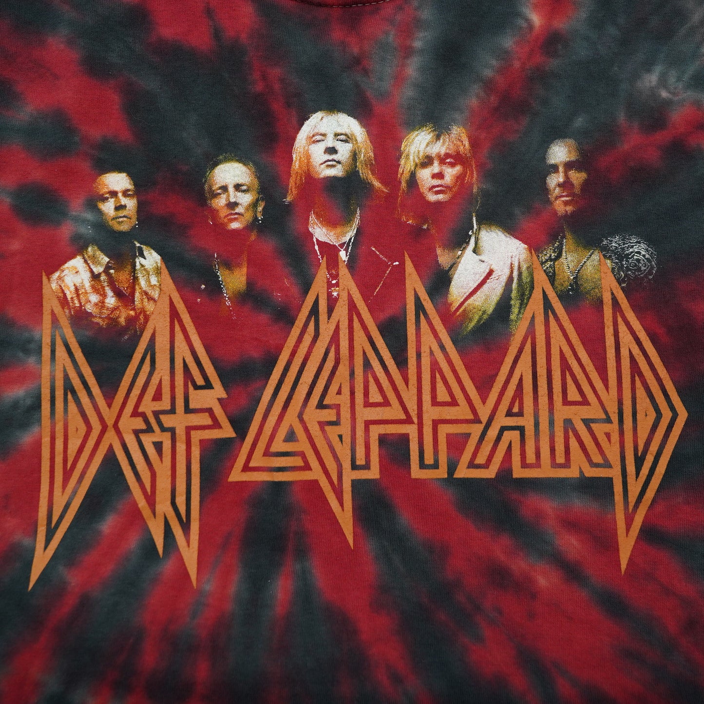 Def Leppard tie dye tee