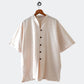 no collar shirt