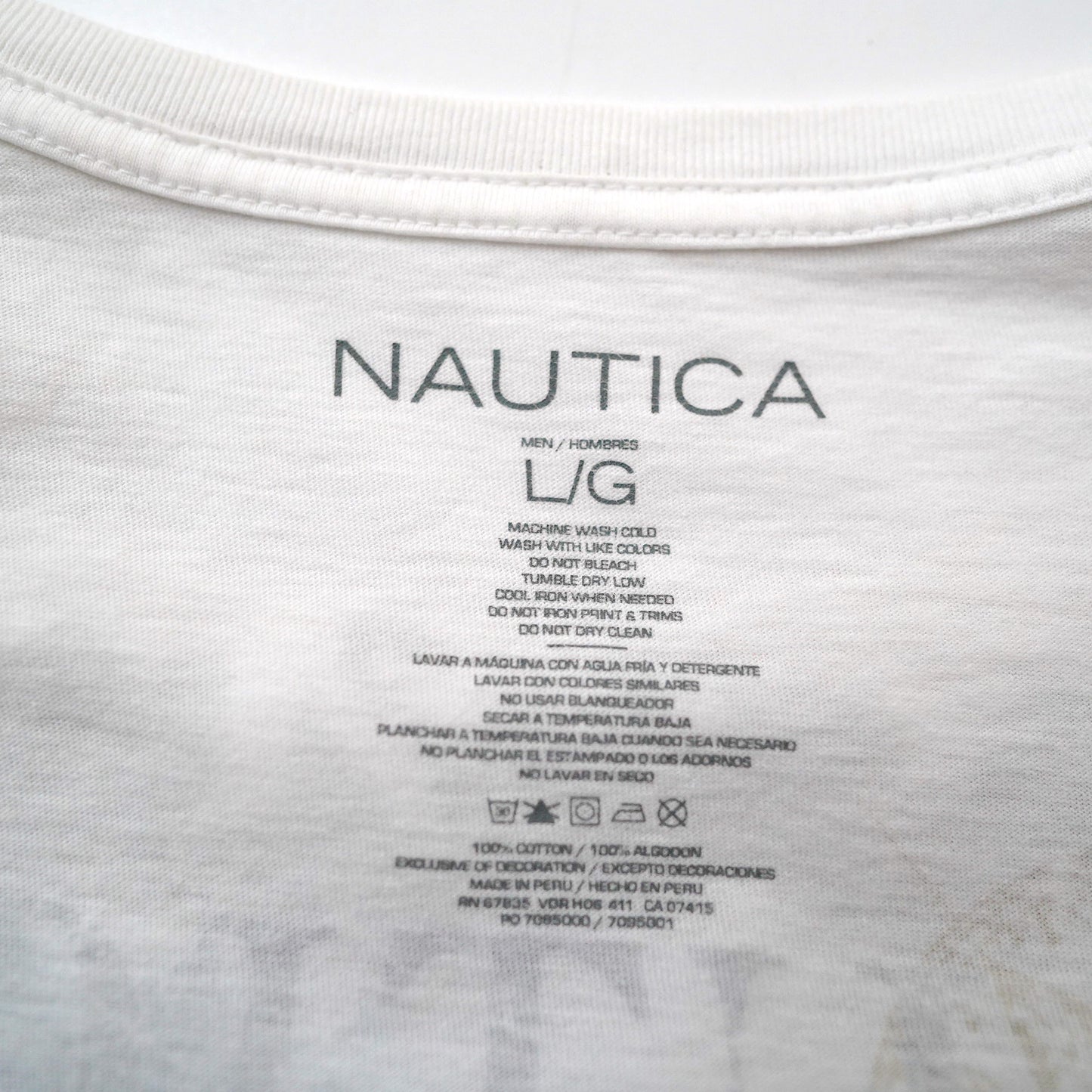 NAUTICA print tee