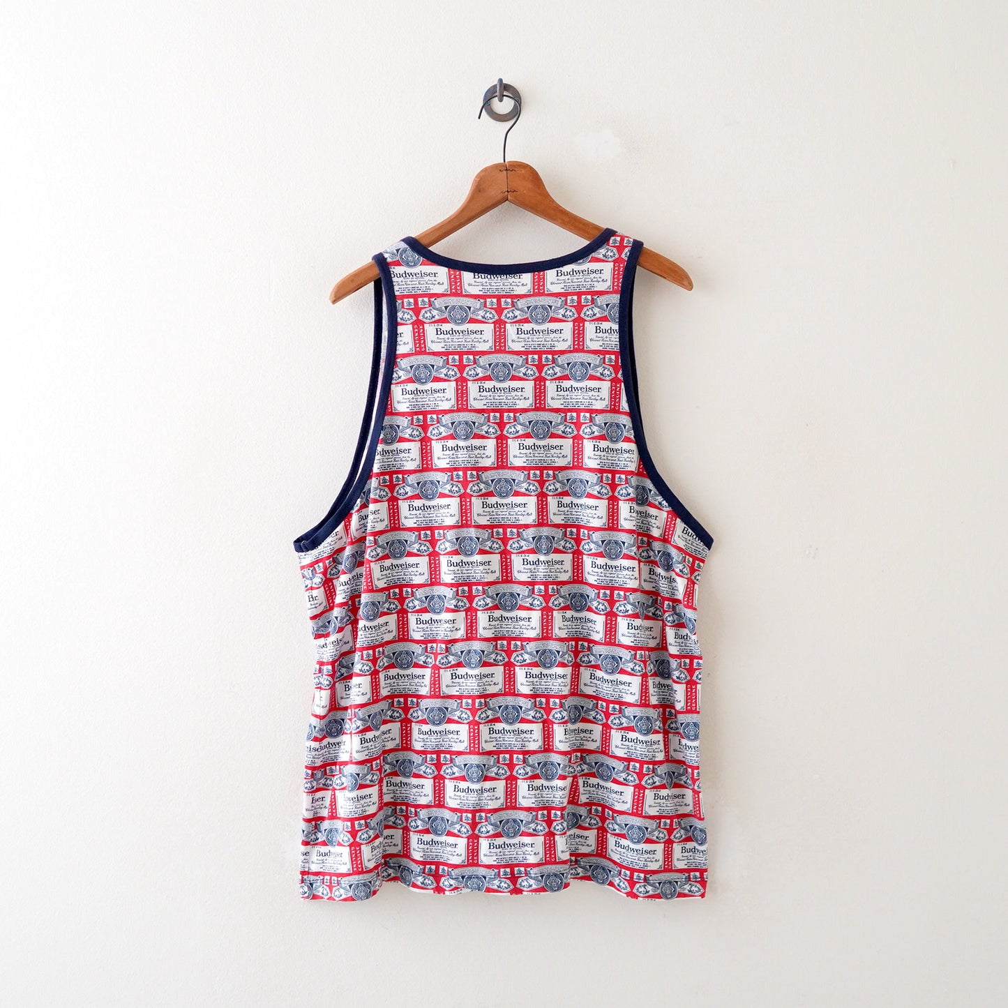 Budweiser pattern tank top