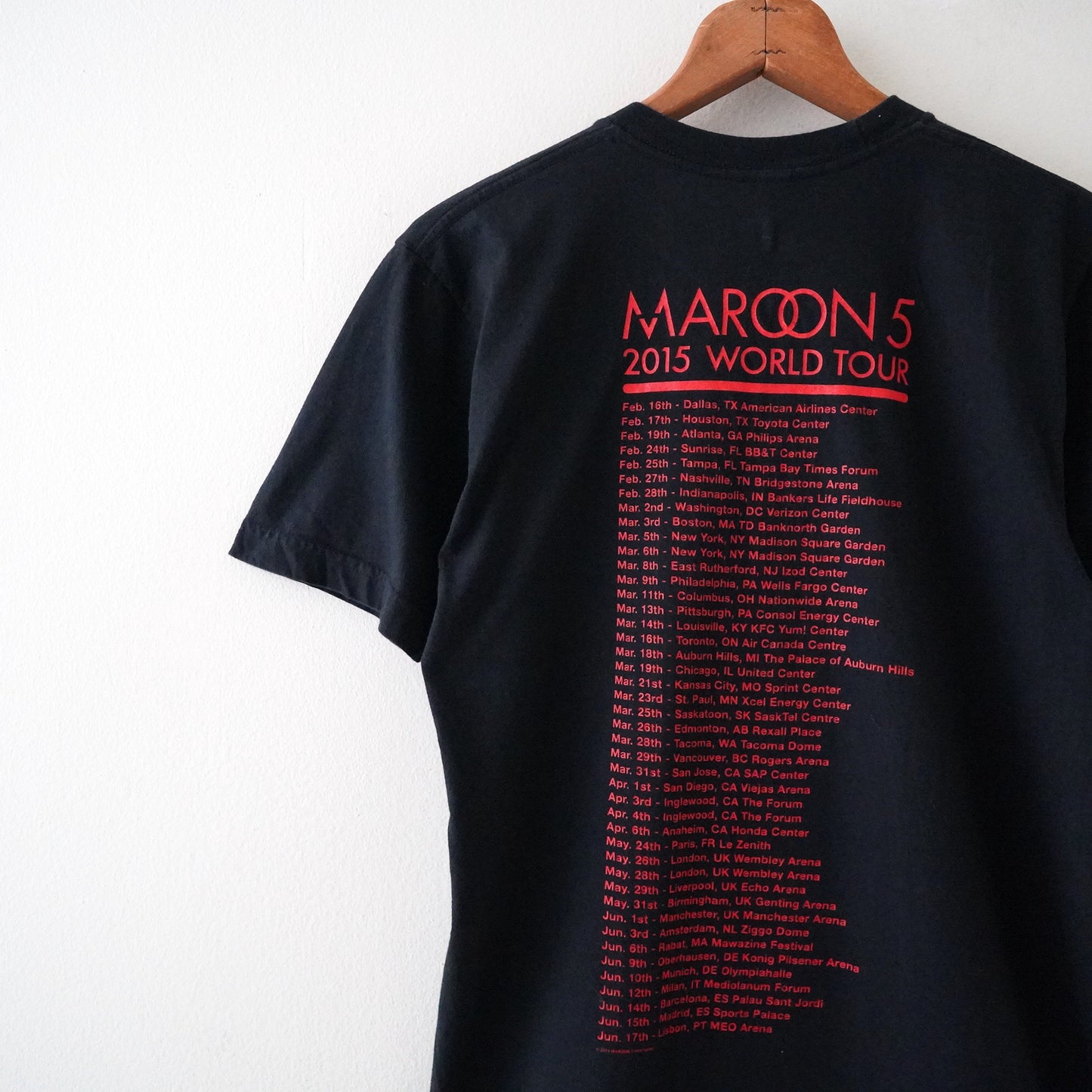 MAROON5 tour tee