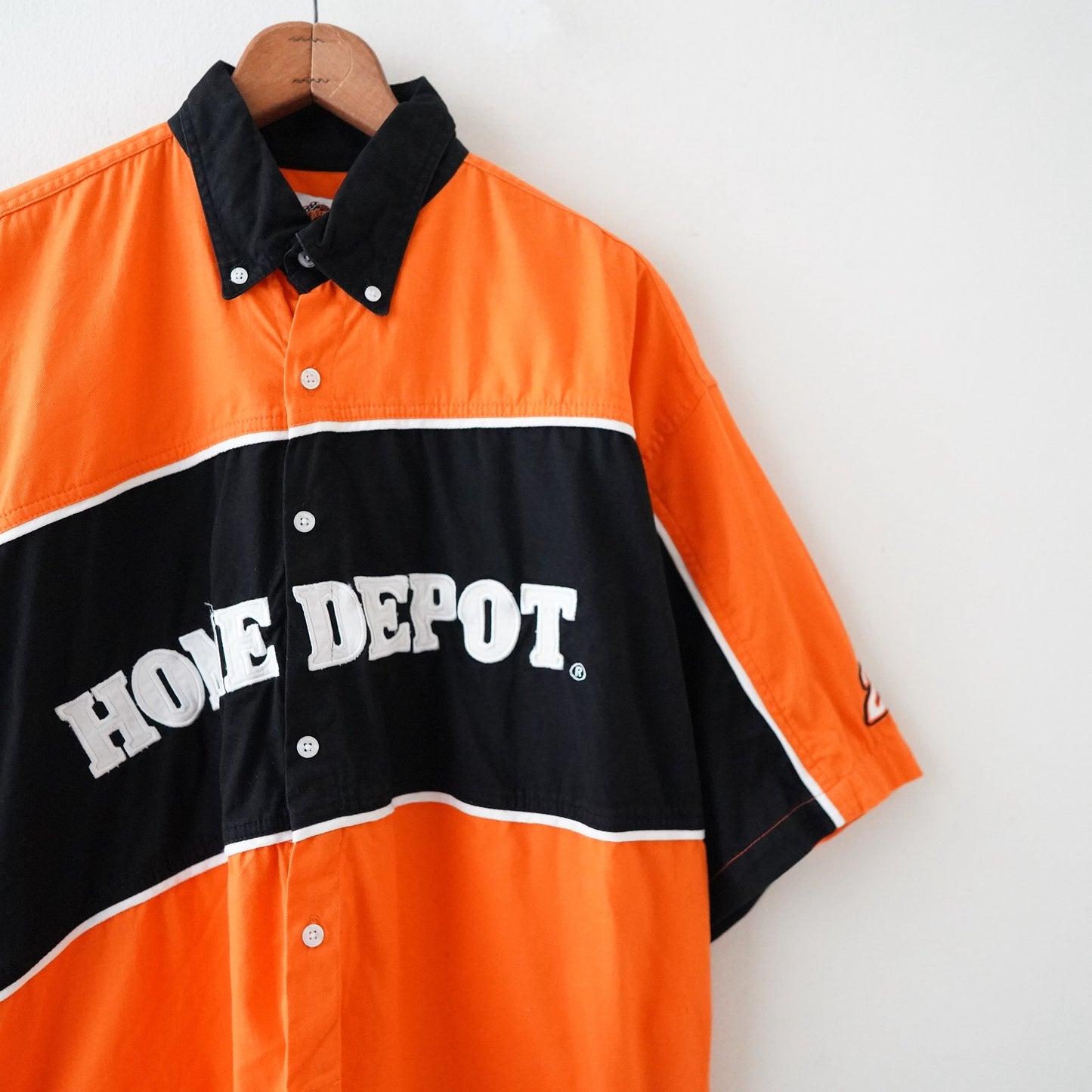button down collar bowling shirt