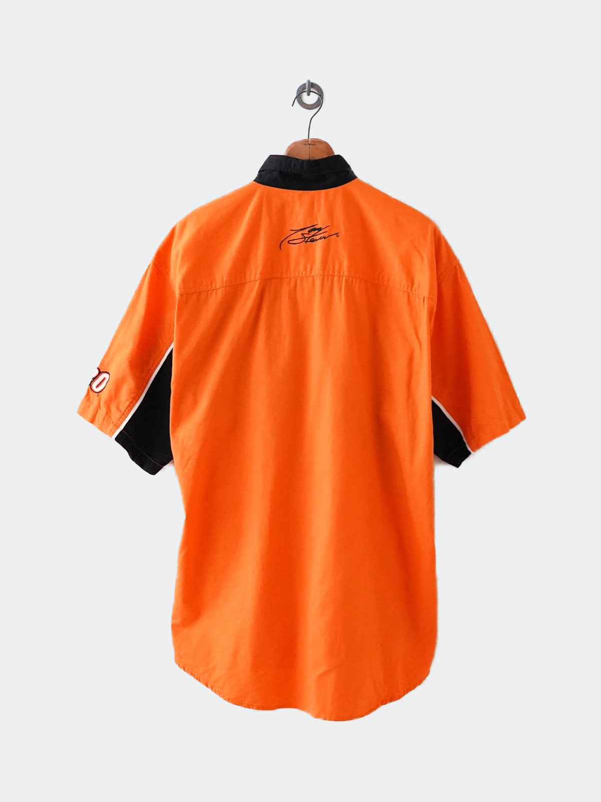 button down collar bowling shirt