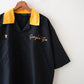 open coller bowling shirt