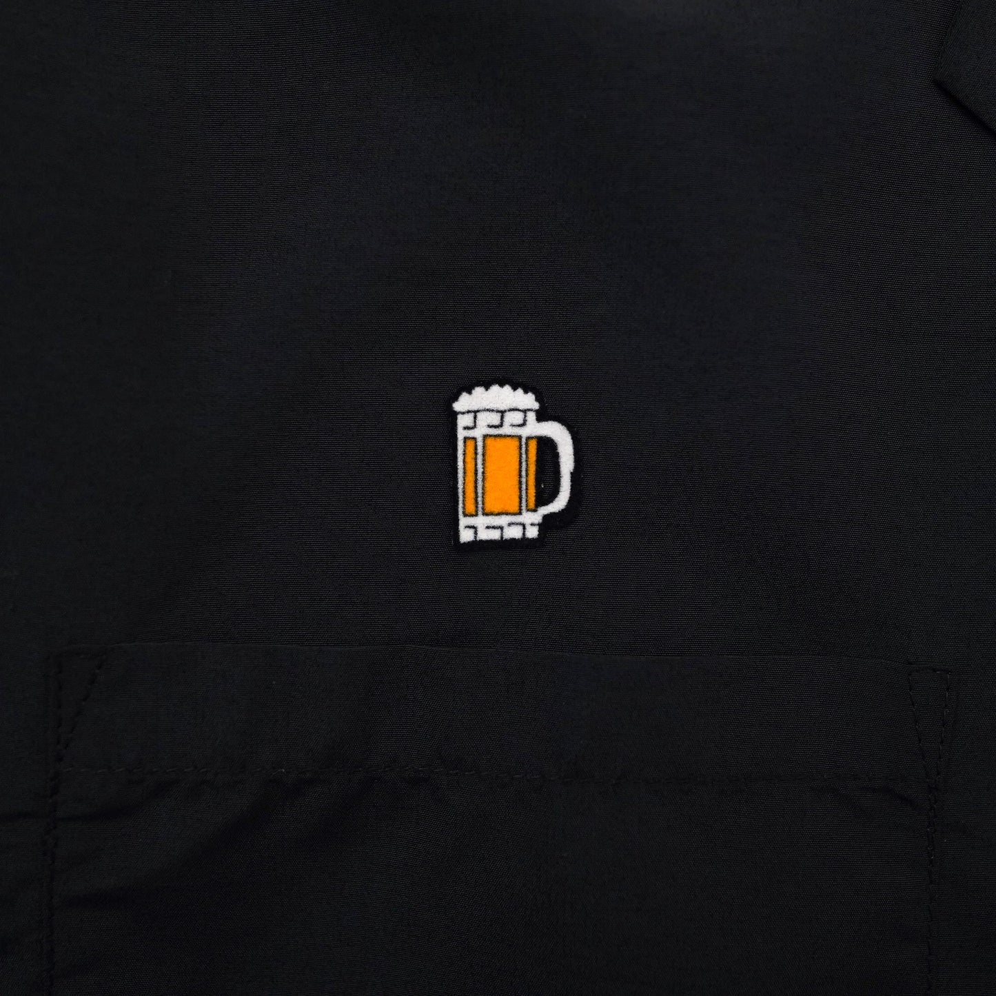 open coller bowling shirt