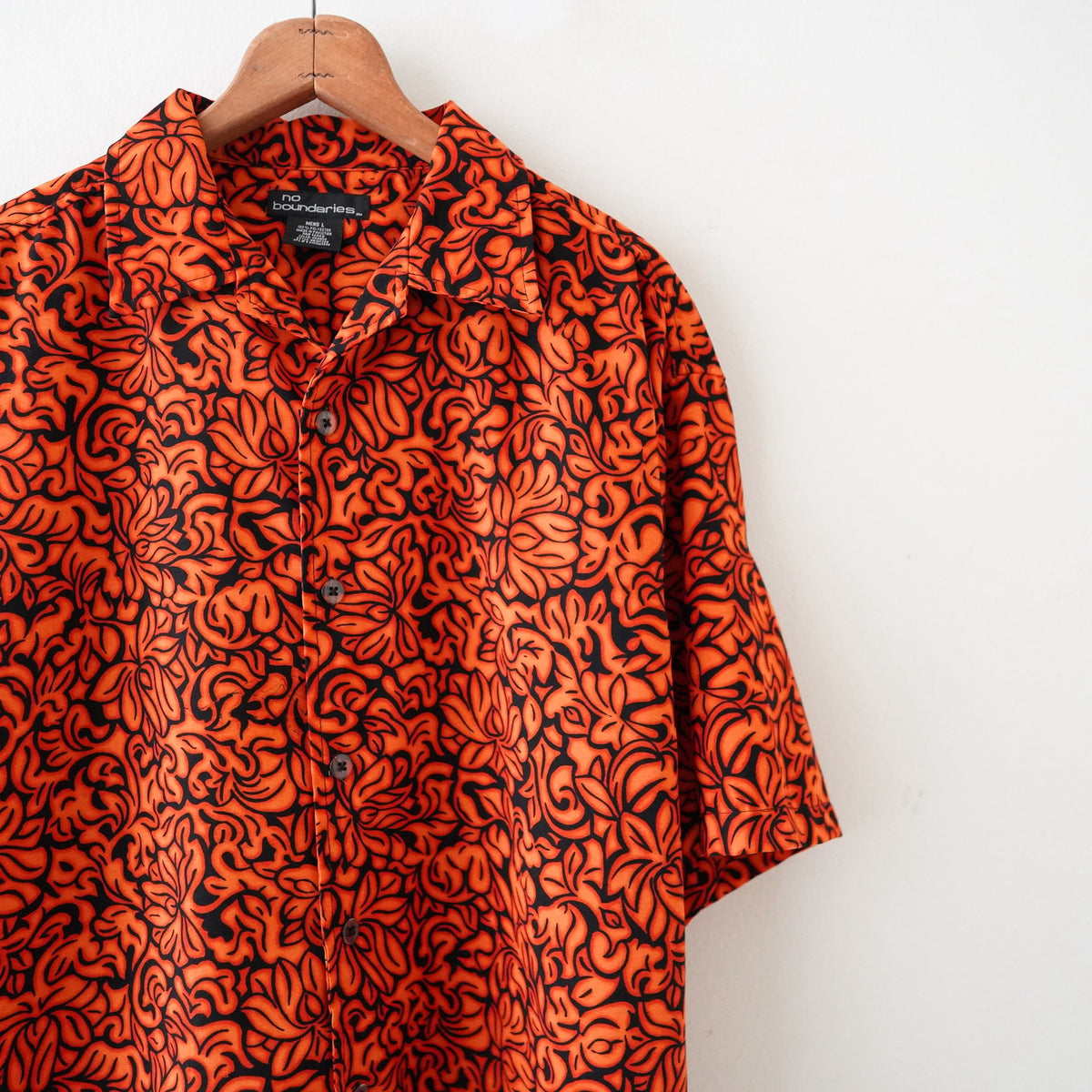 open coller design shirt