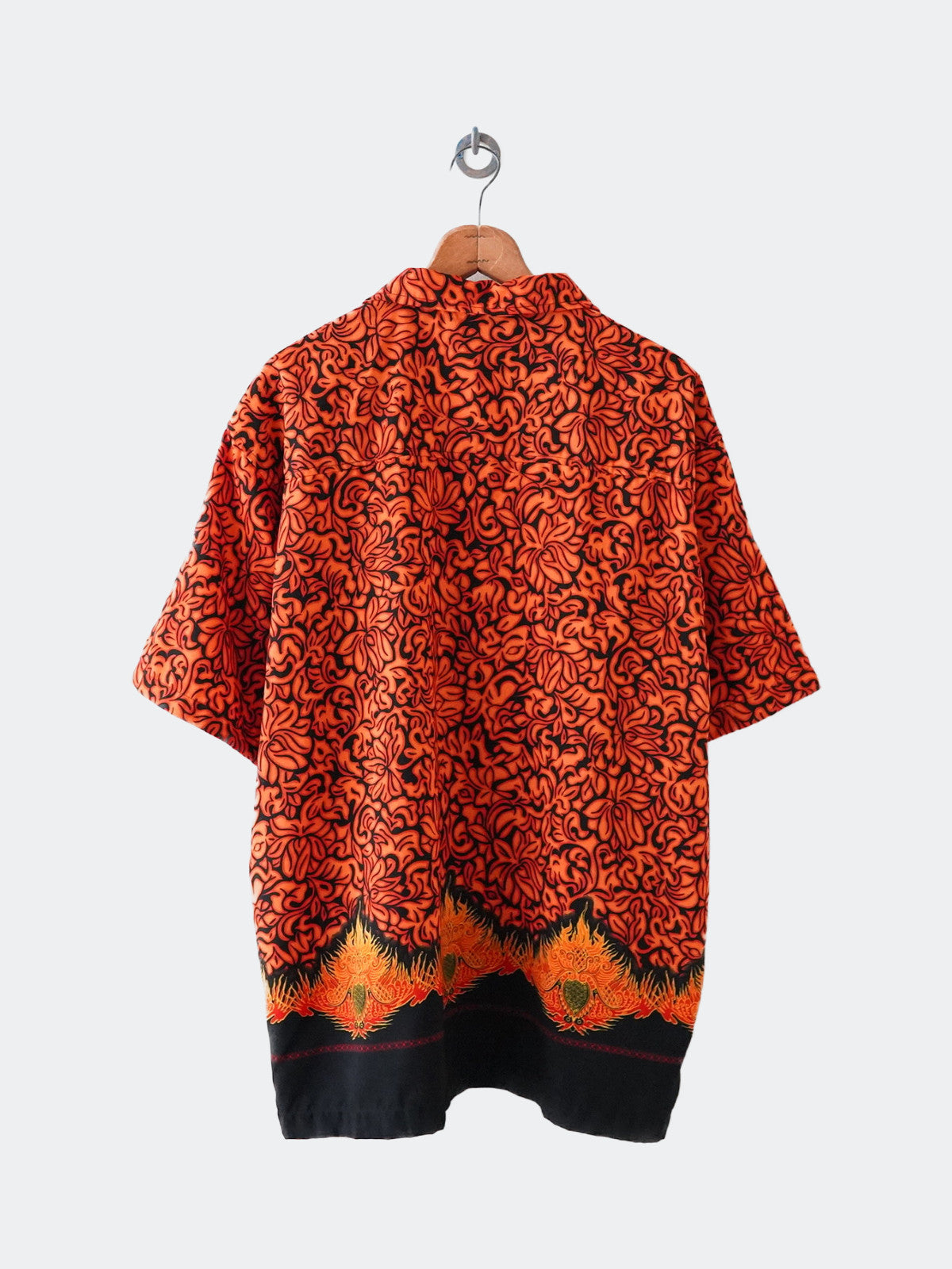 open coller design shirt