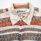 pattern half shirt