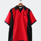 open coller bowling shirt
