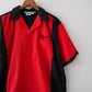 open coller bowling shirt