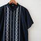 no collar design half shirt