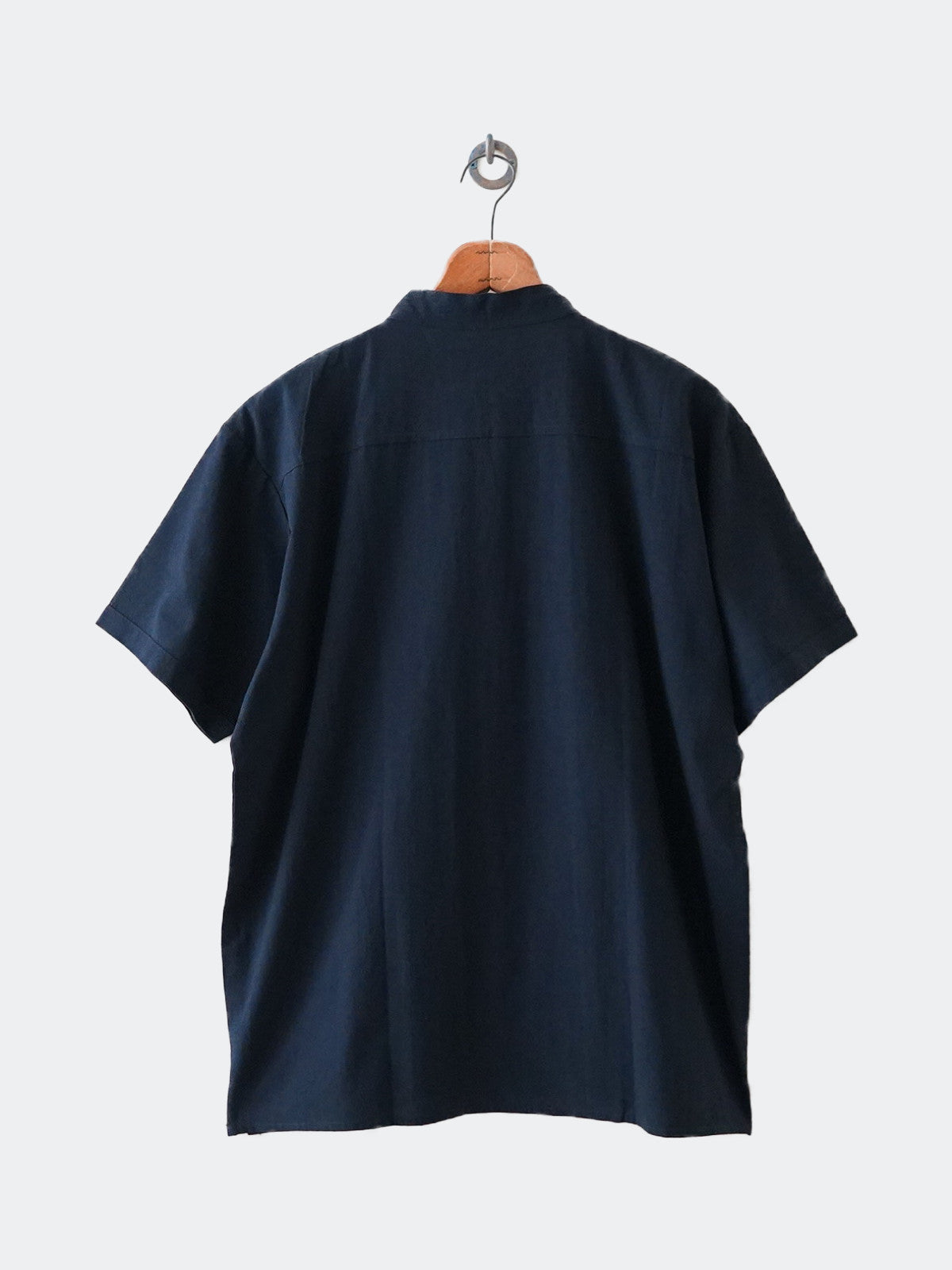 no collar design half shirt