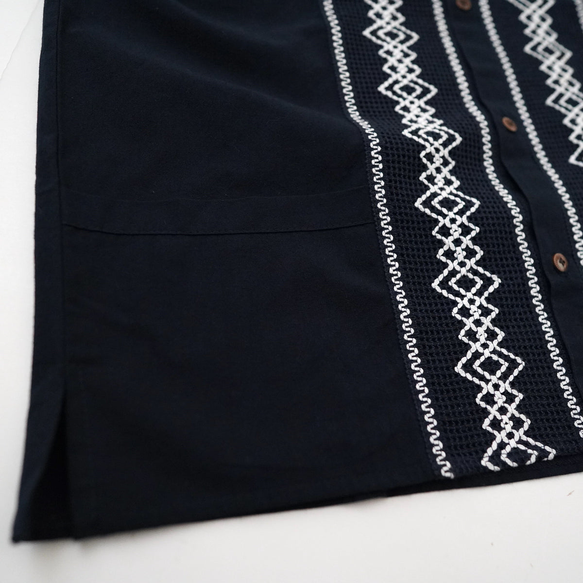 no collar design half shirt