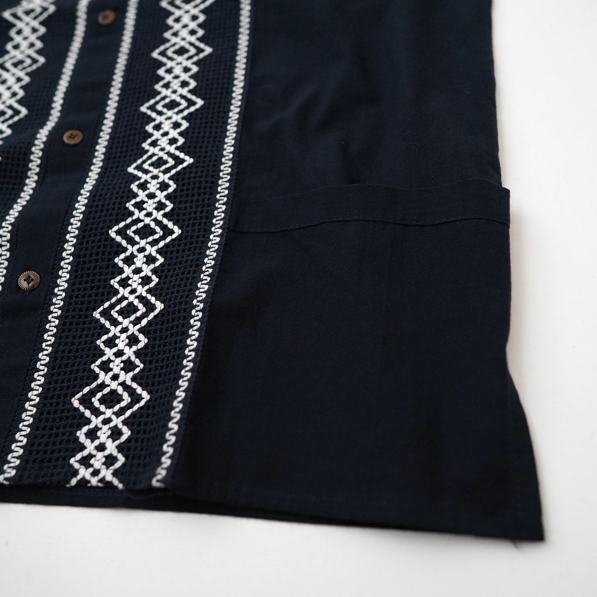 no collar design half shirt