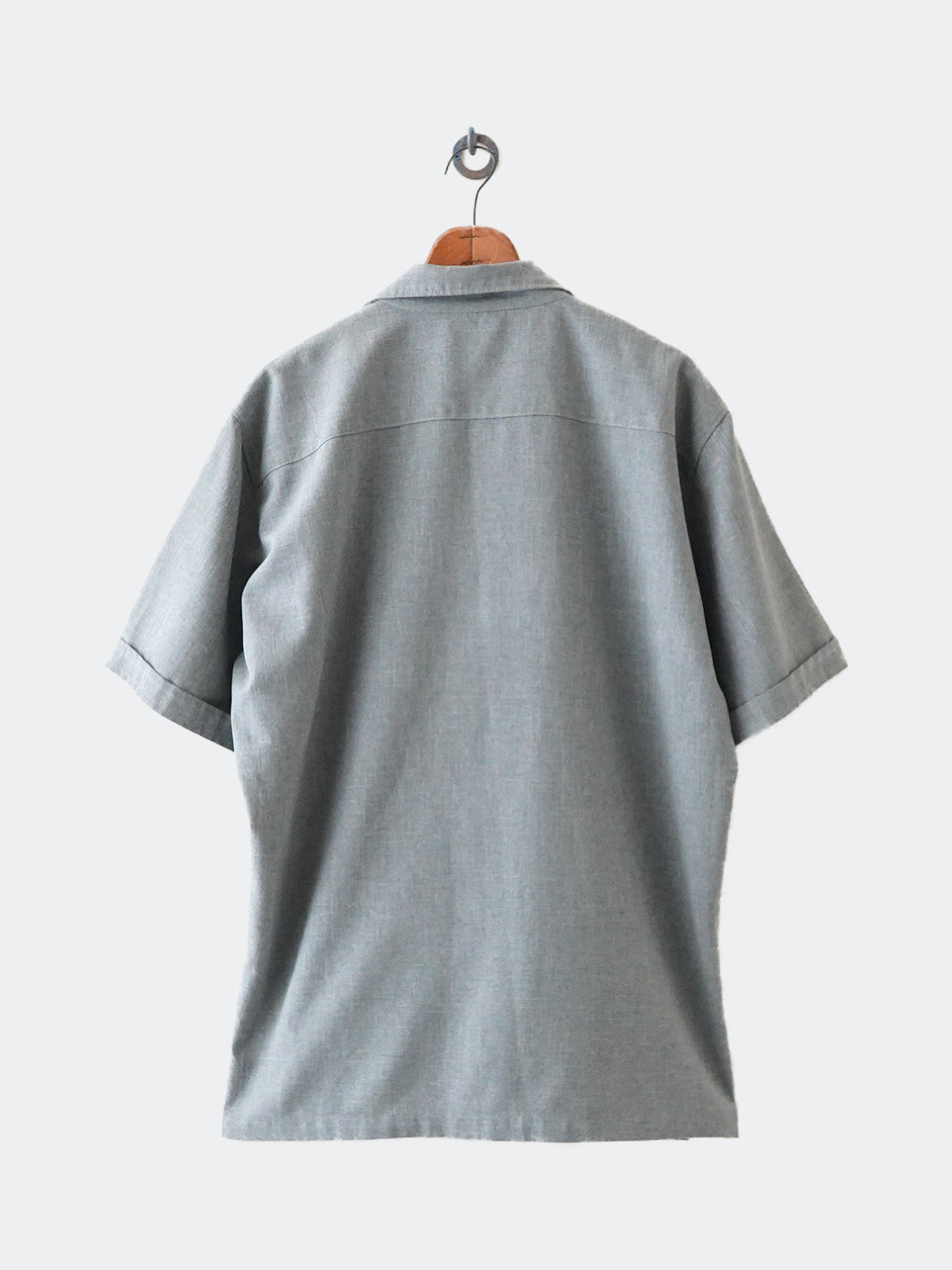 open collar half shirt