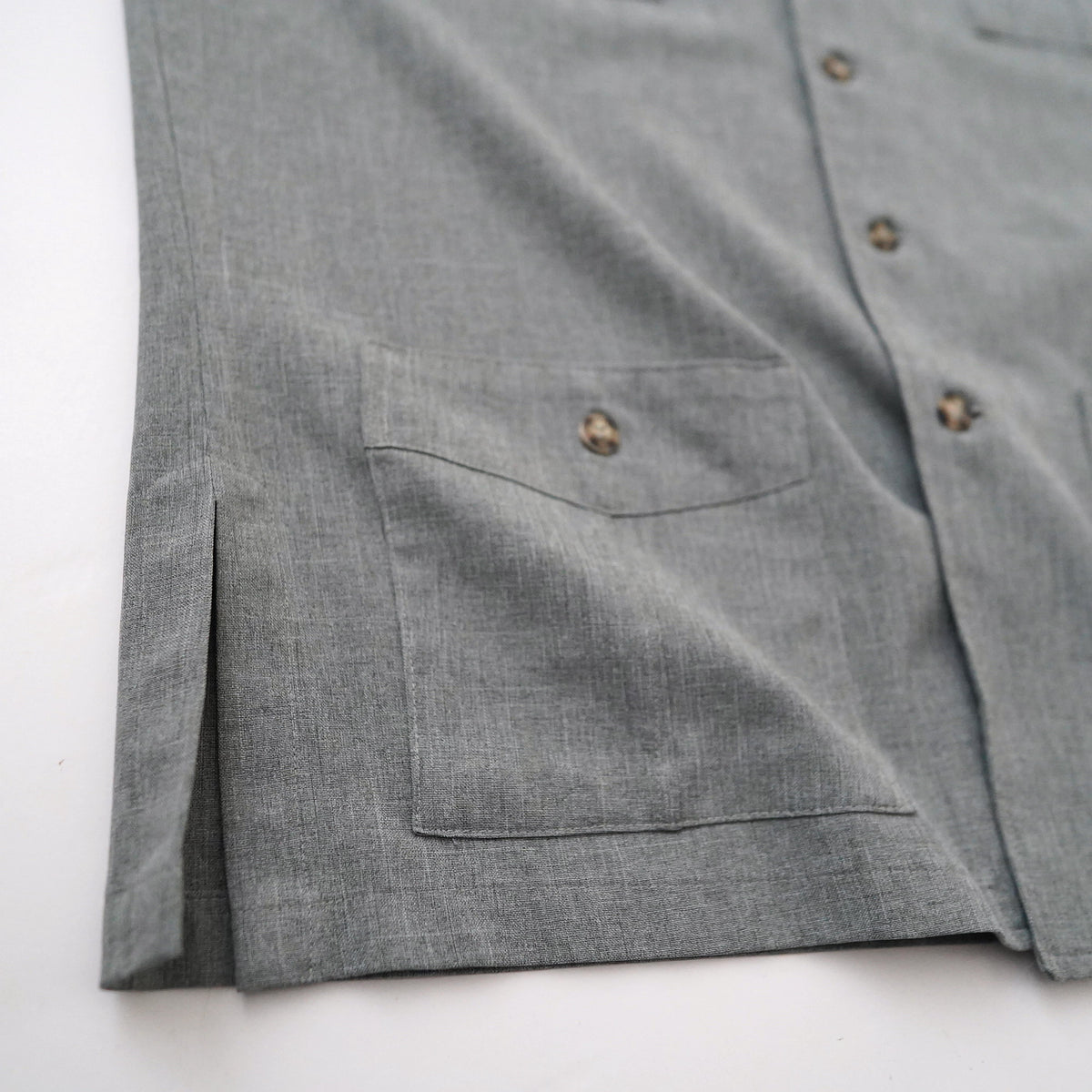 open collar half shirt