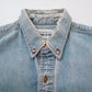 Wrangler button down collar denim shirt