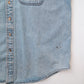 Wrangler button down collar denim shirt