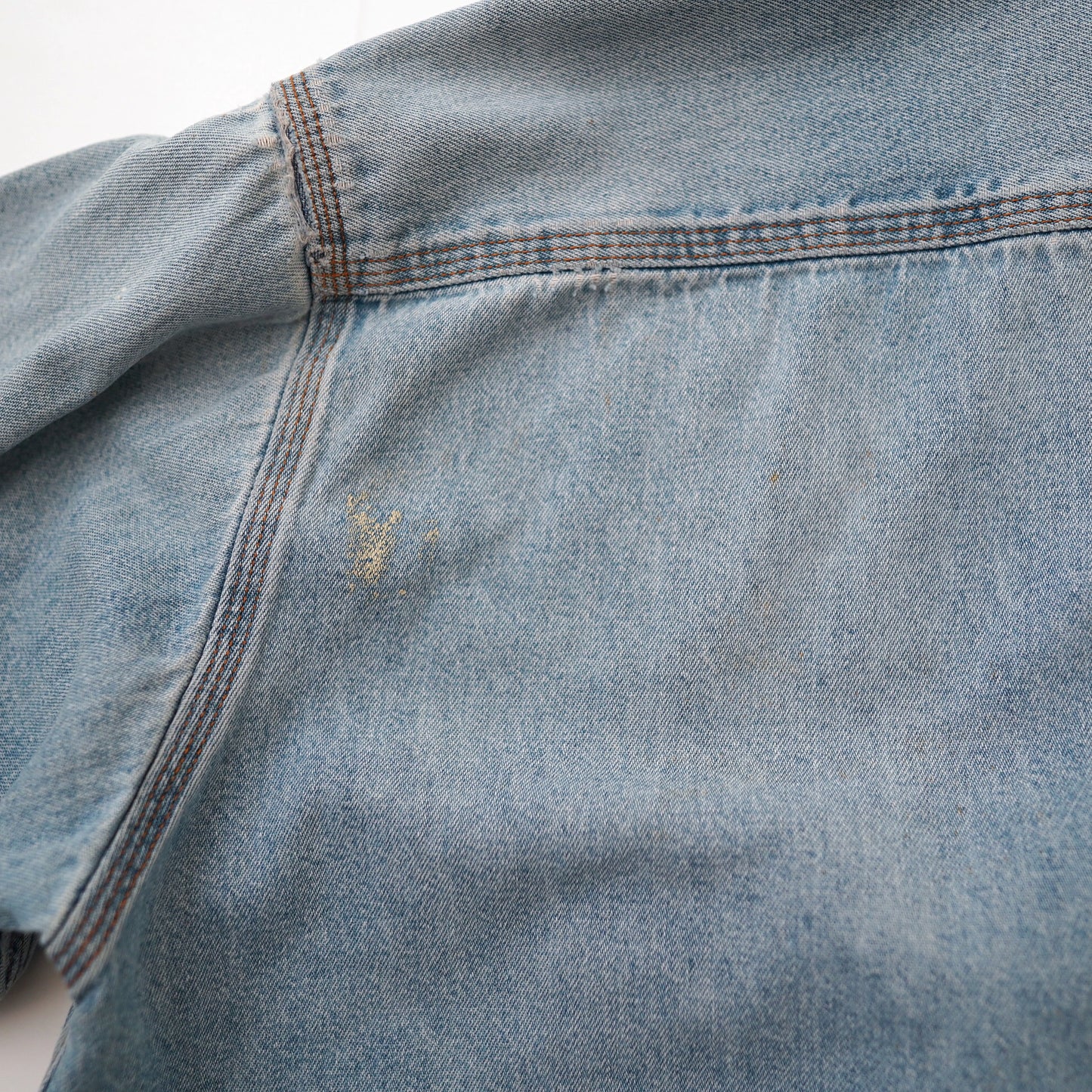 Wrangler button down collar denim shirt