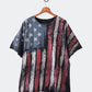 American flag tee