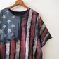 American flag tee