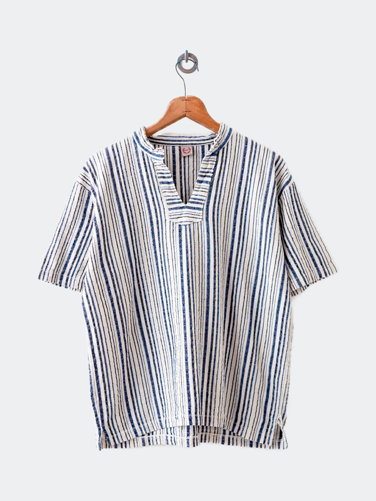 stripe ethnic tee