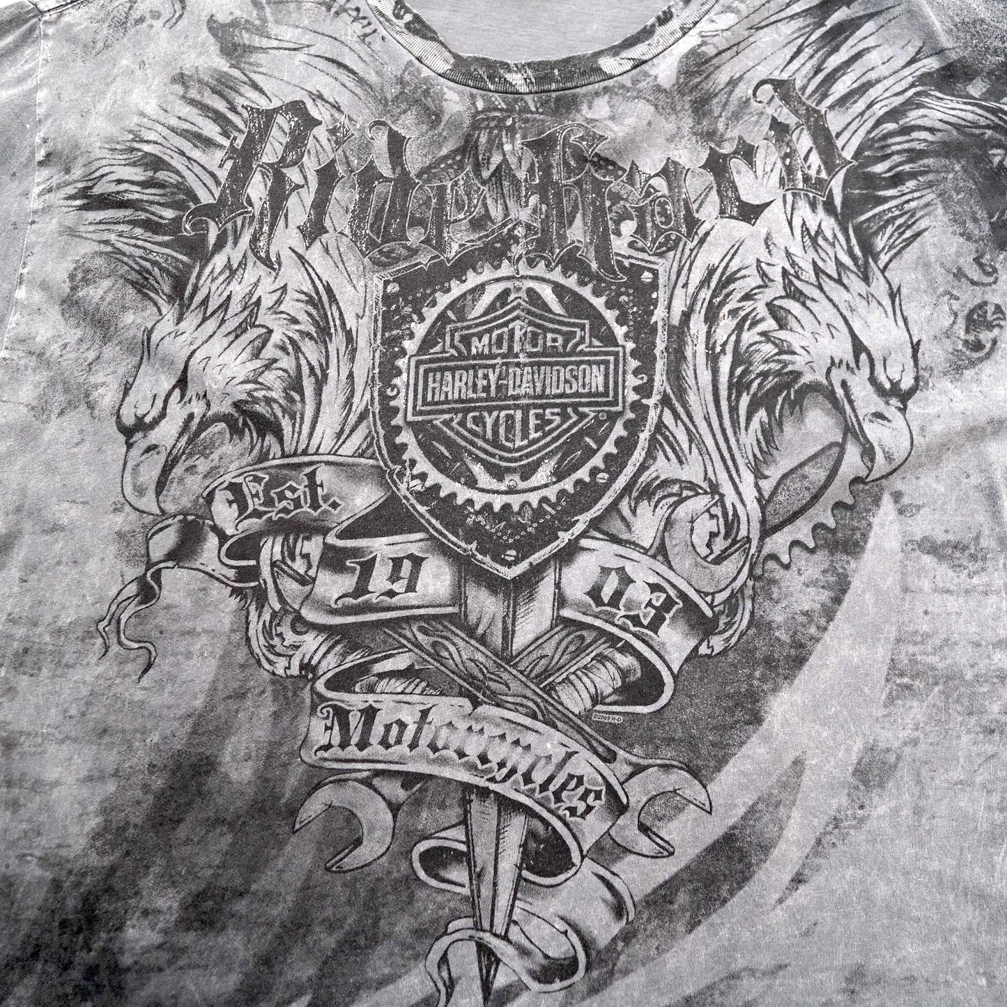 00s HARLEY DAVIDSON tee