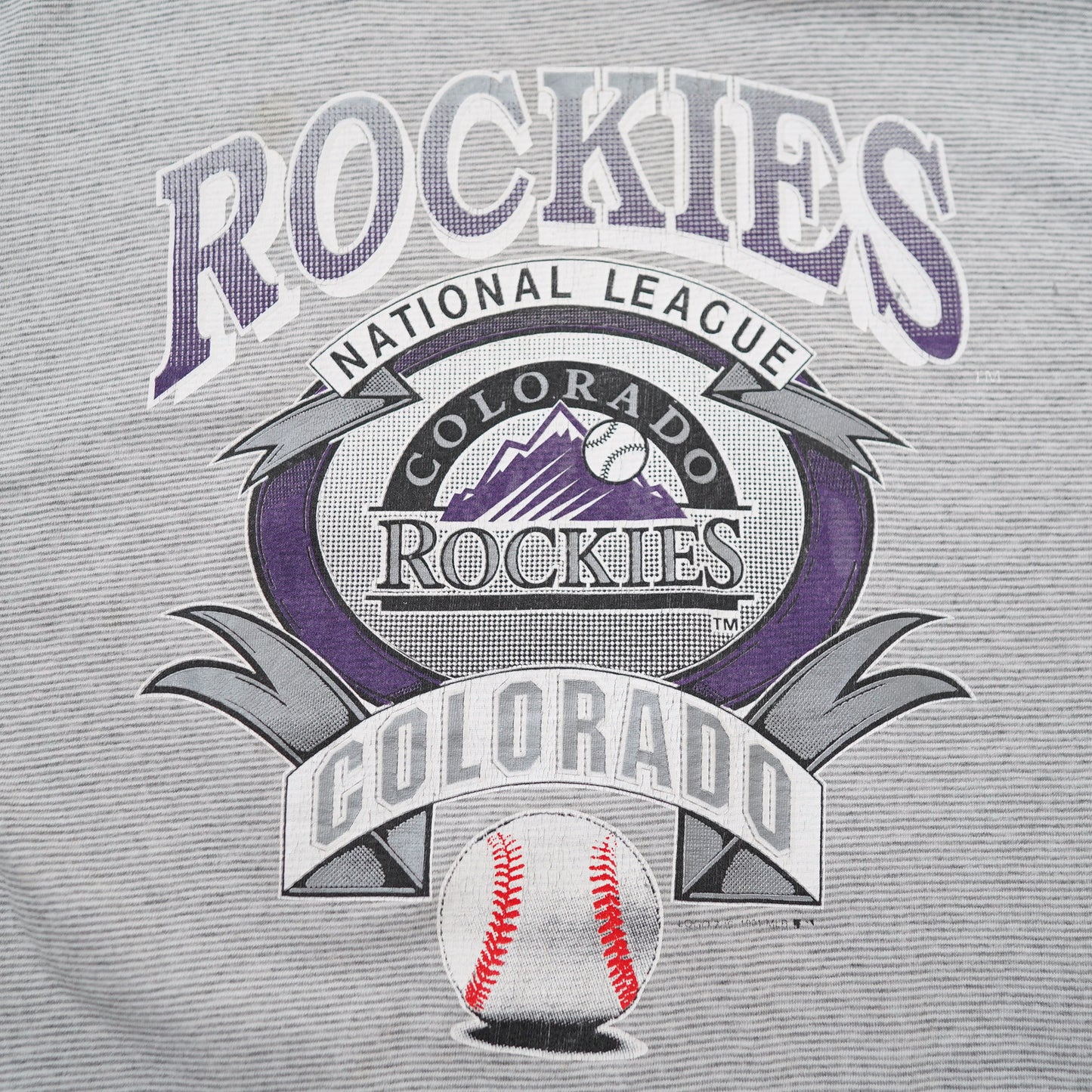 90s Colorado Rockies tee