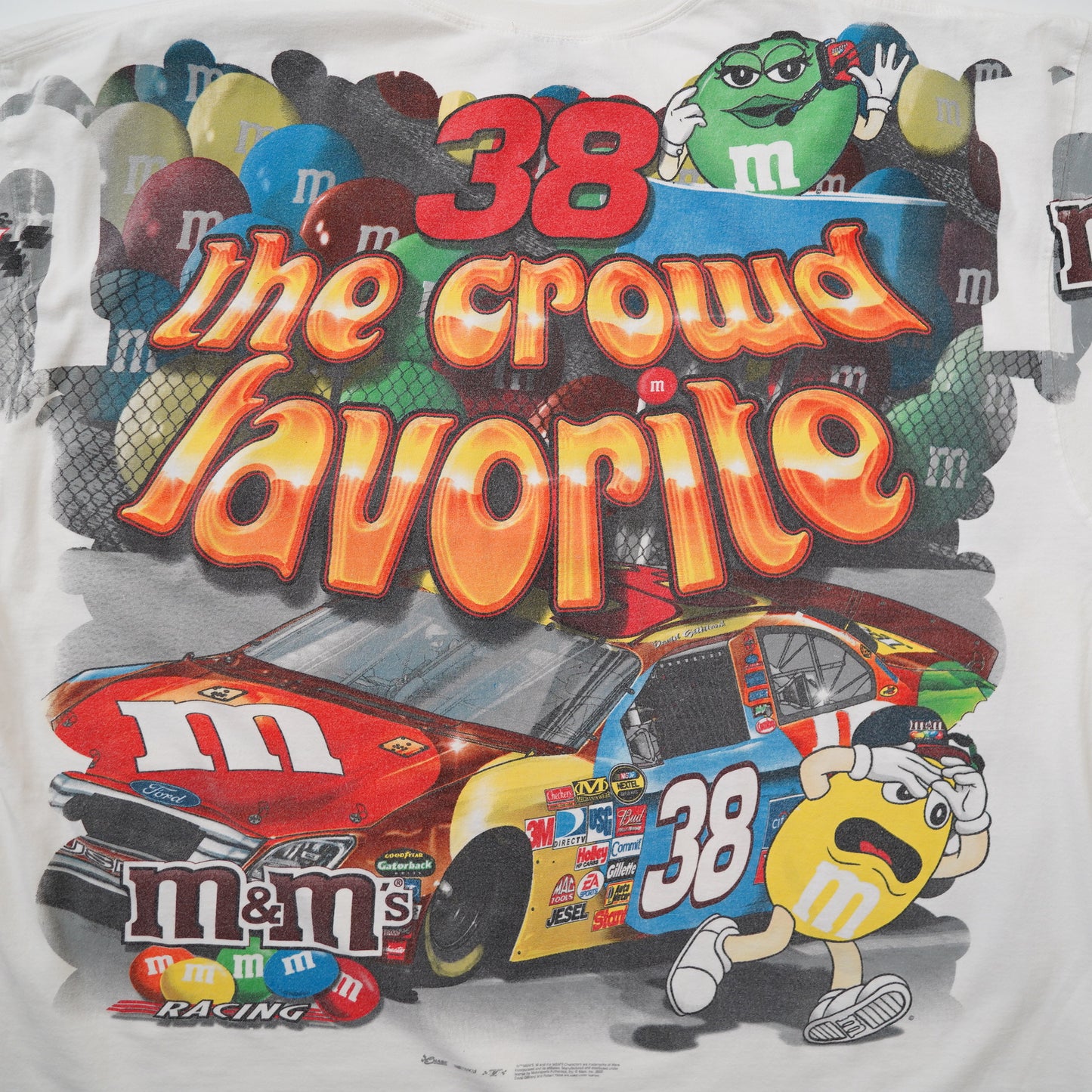 00s m&m racing tee