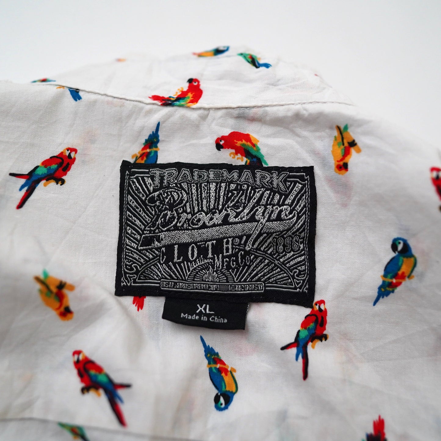 parrot print shirt