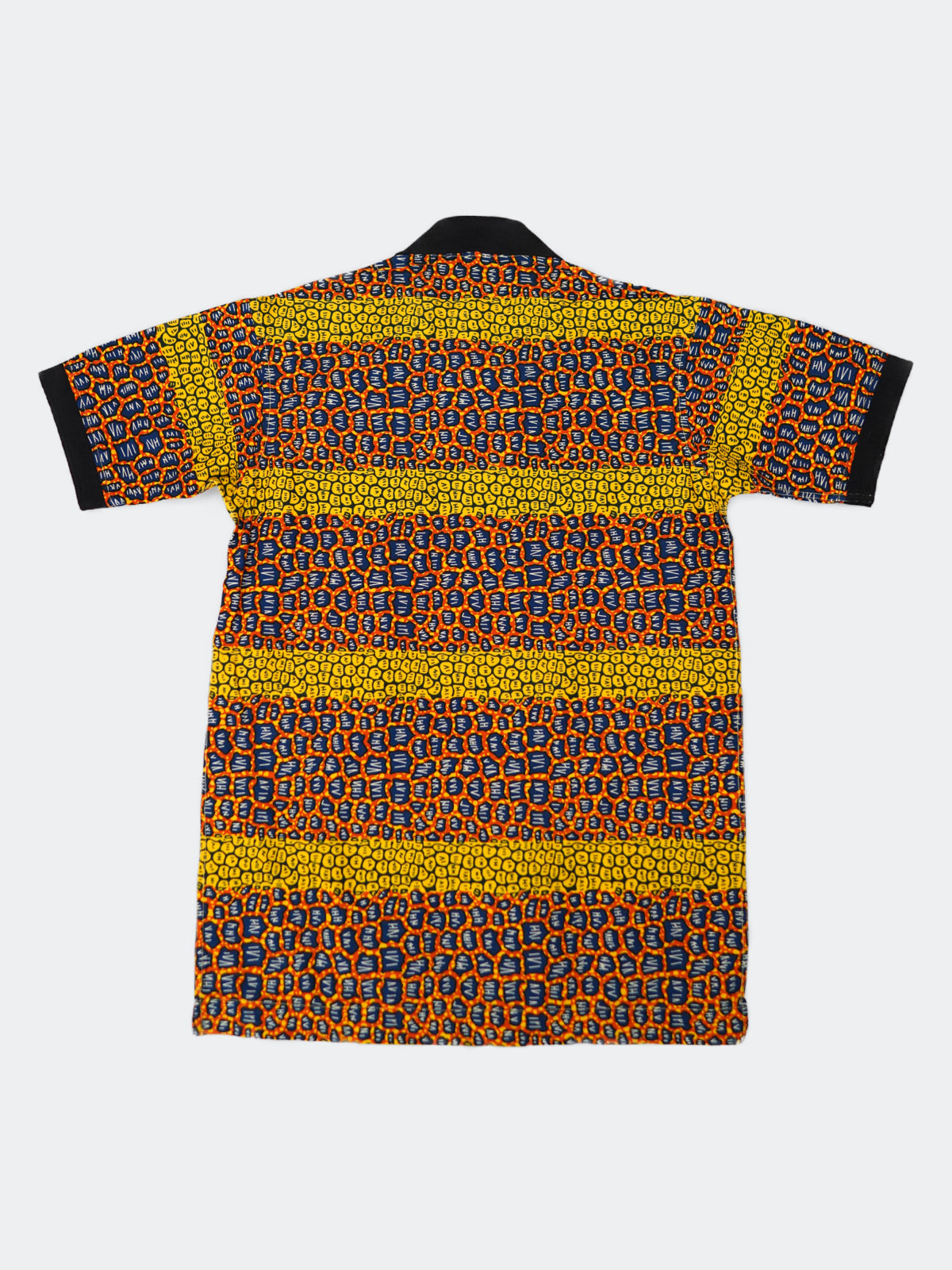 African wax print shirt