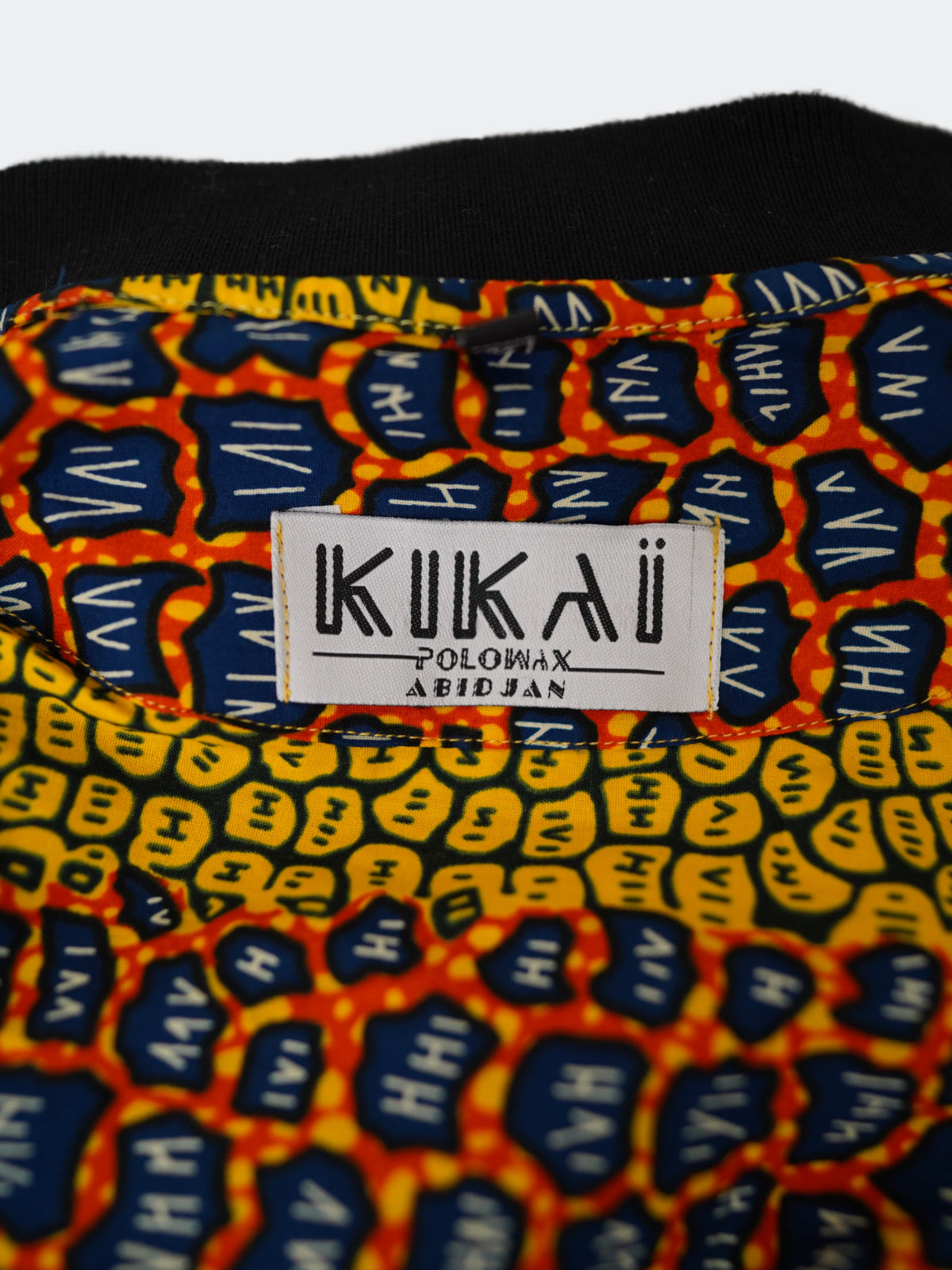 African wax print shirt