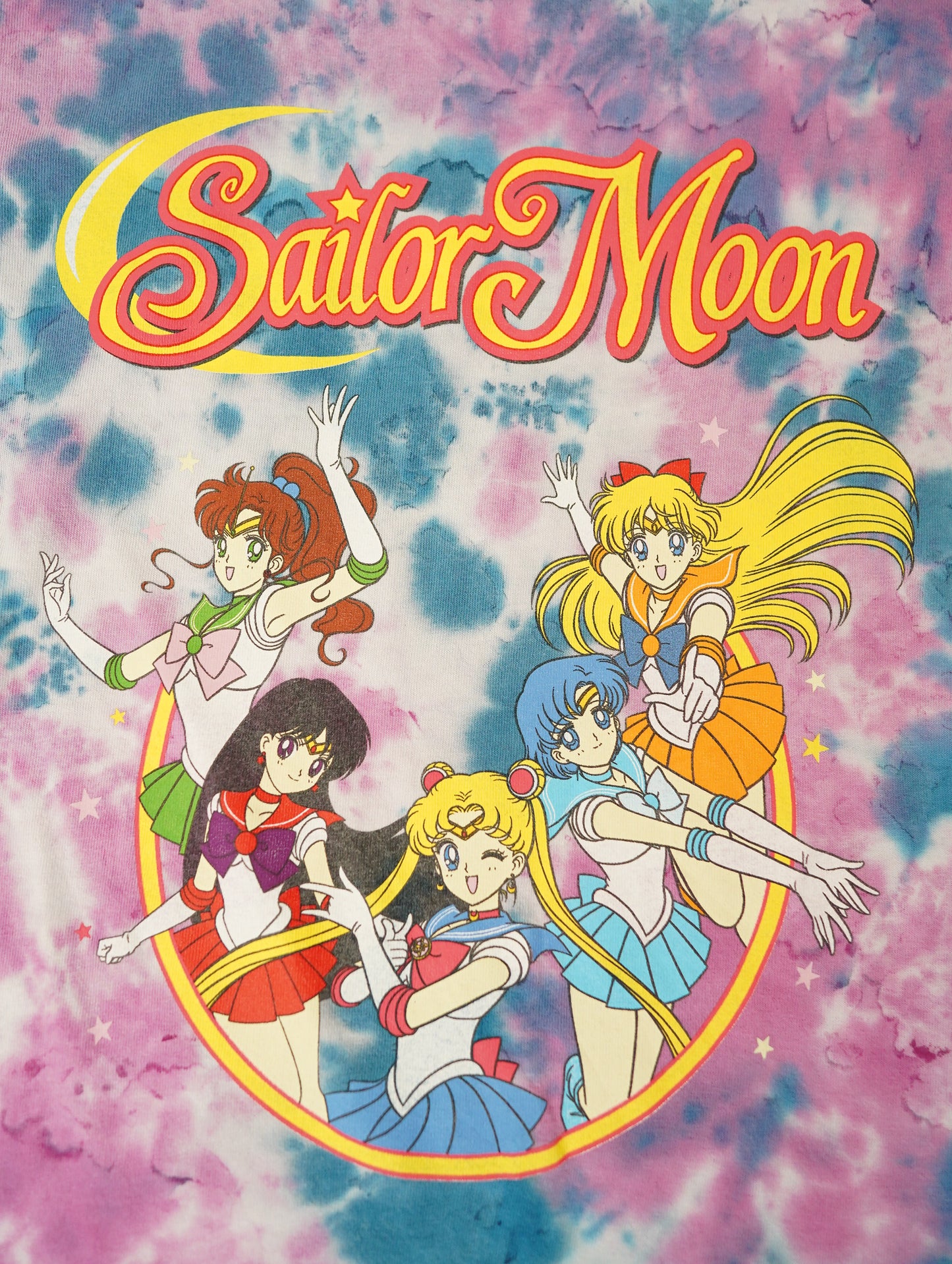 Sailor Moon tie dye tee