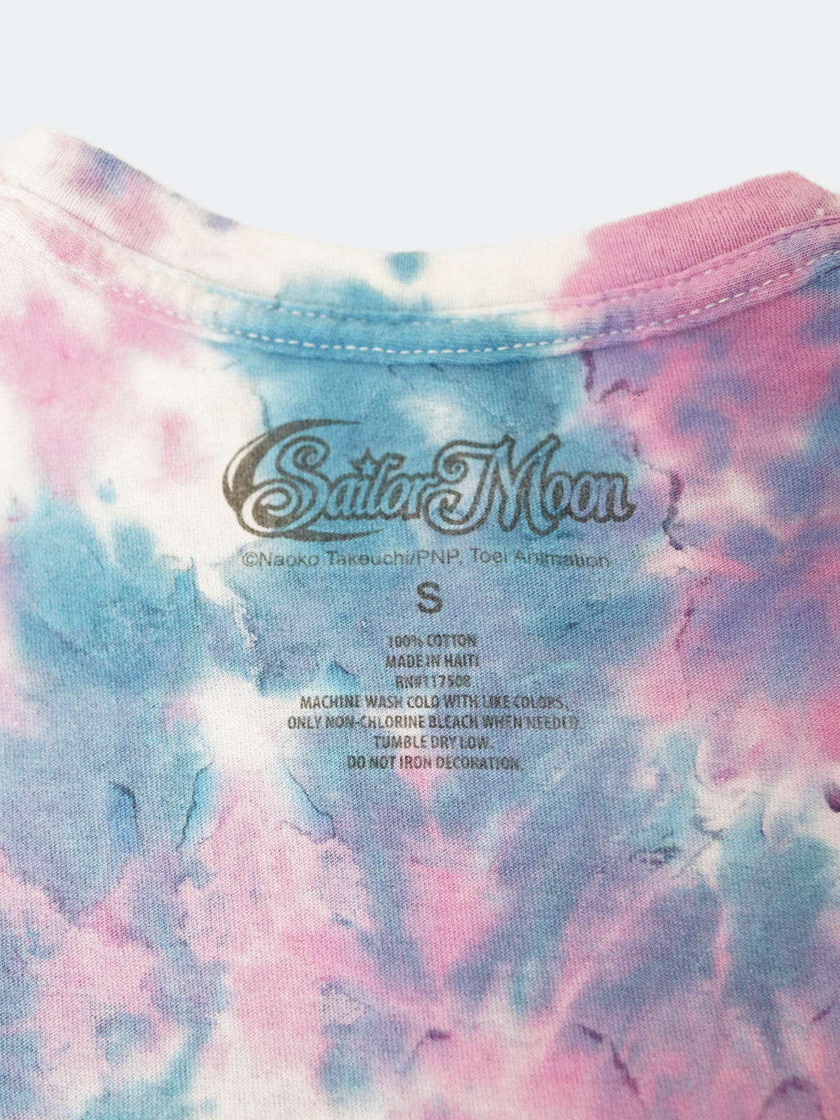 Sailor Moon tie dye tee