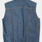 denim stripe vest