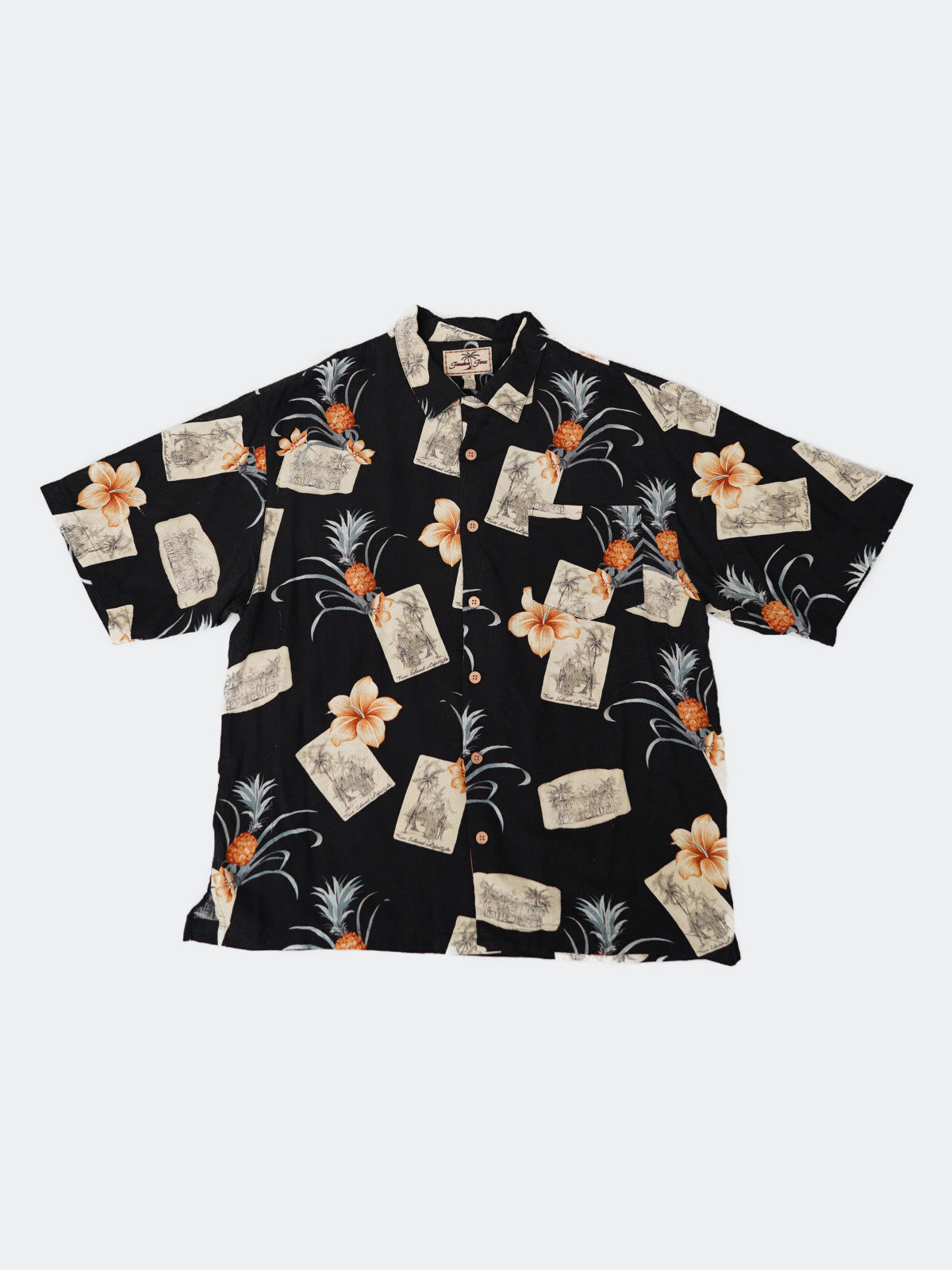 silk aloha shirt